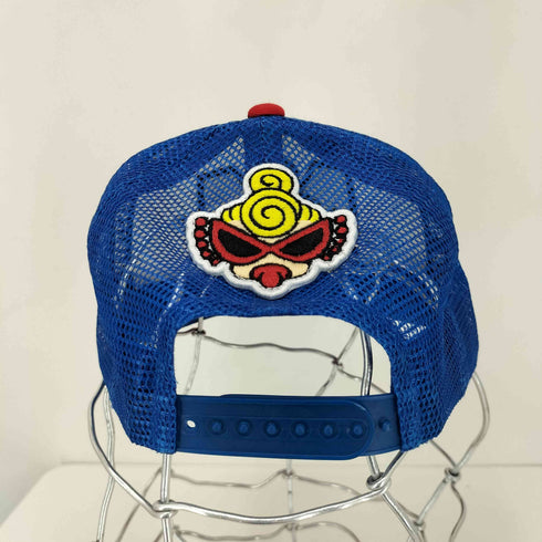 ヒステリックグラマーミニ HYSTERIC GLAMOUR MINI つばキャラクター刺繍メッシュ切替キャップ レディース