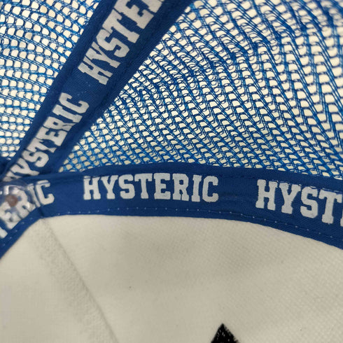 ヒステリックグラマーミニ HYSTERIC GLAMOUR MINI つばキャラクター刺繍メッシュ切替キャップ レディース