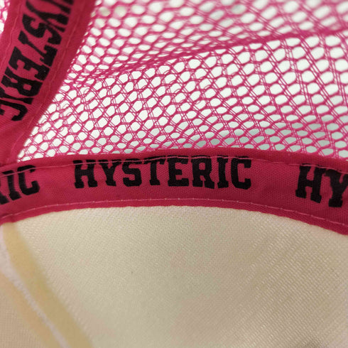 ヒステリックグラマーミニ HYSTERIC GLAMOUR MINI フロント刺繍メッシュ切替キャップ レディース