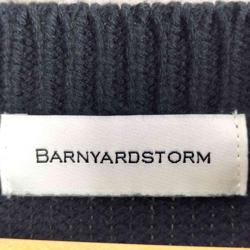 バンヤードストーム BARNYARDSTORM ナンバリング JQ クルーネックニット レディース FREE