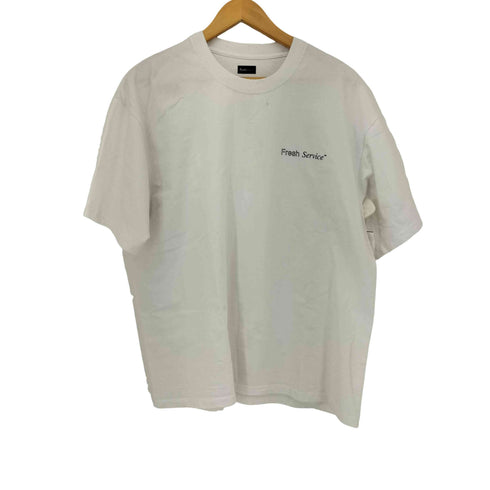フレッシュサービス Fresh Service CORPORATE PRINTED S/S TEE TM メンズ JPN:M