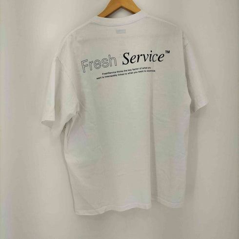 フレッシュサービス Fresh Service CORPORATE PRINTED S/S TEE TM メンズ JPN:M