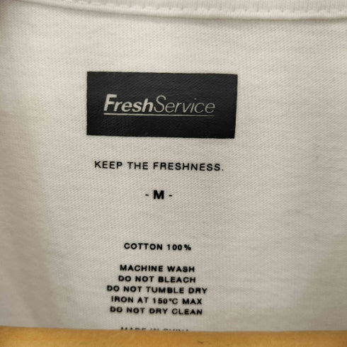 フレッシュサービス Fresh Service CORPORATE PRINTED S/S TEE TM メンズ JPN:M