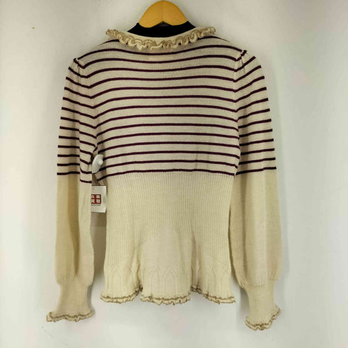 ツモリチサト TSUMORI CHISATO ハイネック ボーダーニット レディース