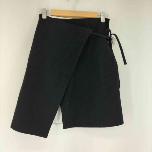 ツモリチサト TSUMORI CHISATO ウールラップスカート レディース