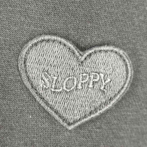 スラッピー SLOPPY ハートワッペンラインジップパーカー レディース FREE