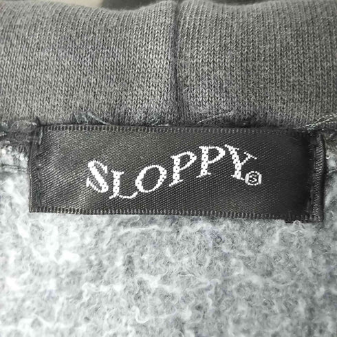 スラッピー SLOPPY ハートワッペンラインジップパーカー レディース FREE