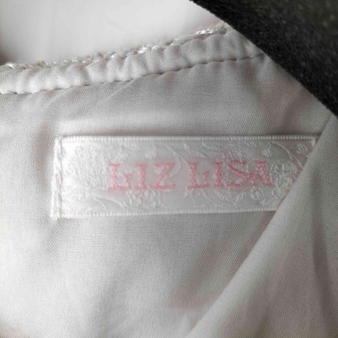 リズリサ LIZ LISA メッセージリボンツイードセットアップ レディース O