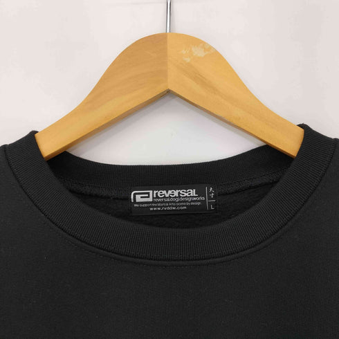 リバーサル REVERSAL MULTI LOGO BACK FLEECE CREW NECK メンズ JPN:L