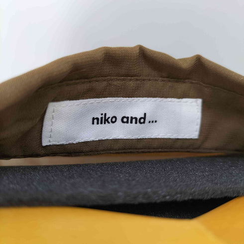 ニコアンド niko and... サイドスリットL/Sシアーシャツ レディース FREE
