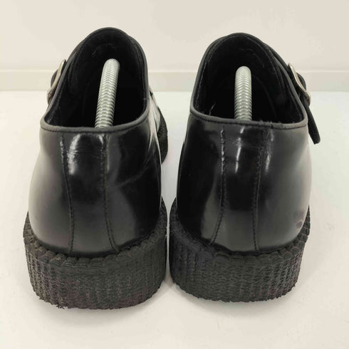 UNDER GROUND クリーパーシューズ 厚底 編み込みシングルモンクシューズ メンズ 11