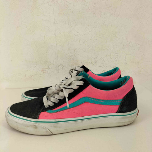 バンズ VANS Old Skool Brite Black Neon Pink メンズ JPN:25.5