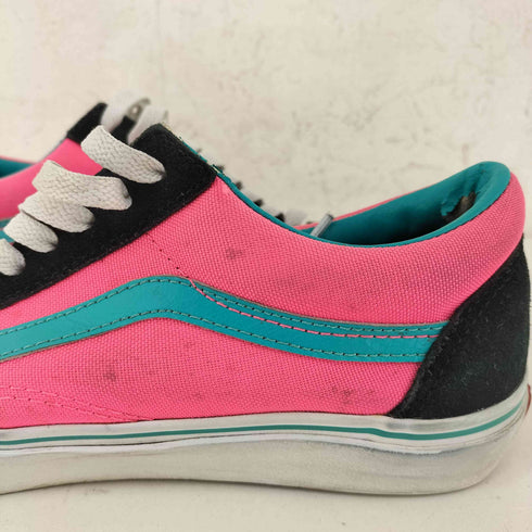 バンズ VANS Old Skool Brite Black Neon Pink メンズ JPN:25.5