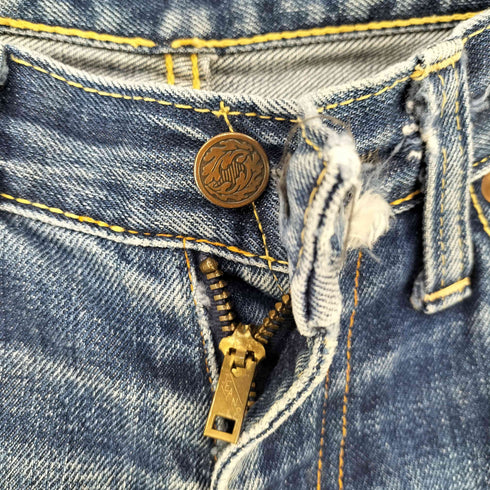 CONE DEEPTONE DENIM USA製 セルビッチデニム フレアパンツ メンズ