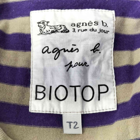 アニエスベー agnes b. TS ボーダー Tシャツ レディース T2