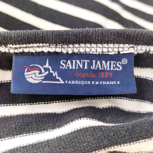 セントジェームス SAINT JAMES ボートネック ボーダー 長袖 カットソー レディース