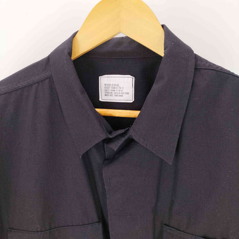 ユーエスアーミー U.S. ARMY 90s 97年会計 BDUジャケット リップストップ BLACK 357 メンズ JPN:M