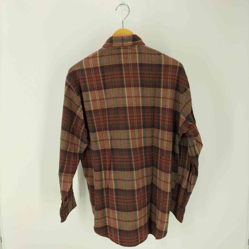 トミーヒルフィガー TOMMY HILFIGER 90s-00s チェック柄 両フラップ チェック柄シャツ メンズ JPN:S