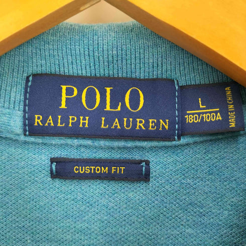 ポロラルフローレン POLO RALPH LAUREN ロゴ刺繍ポロシャツ メンズ JPN:L