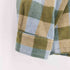 60s-70s NORSEMAN 両フラップ チェック柄シャツ ボックスシルエット 短丈 メンズ
