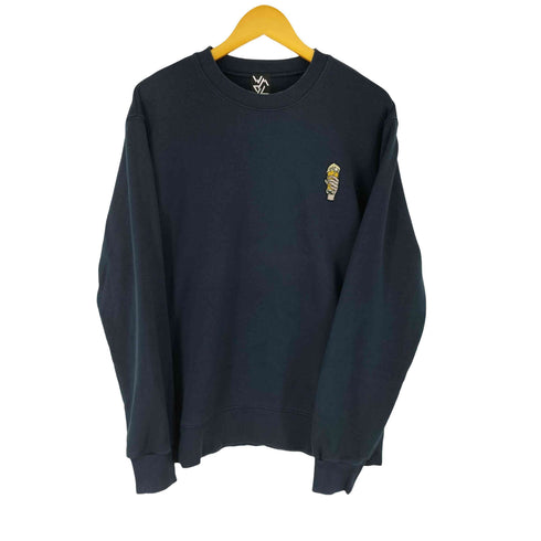 ホワイトマウンテニアリング WHITE MOUNTAINEERING WMBC BEER SWEAT PULLOVER BLACK メンズ JPN:3