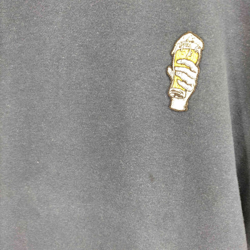 ホワイトマウンテニアリング WHITE MOUNTAINEERING WMBC BEER SWEAT PULLOVER BLACK メンズ JPN:3