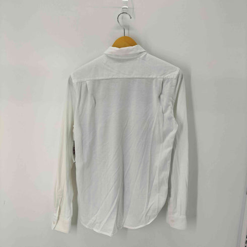 コムデギャルソンオム COMME des GARCONS HOMME 異素材切替ストライプL/Sシャツ ワンポケット メンズ JPN:S