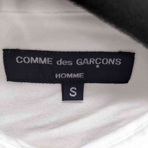 コムデギャルソンオム COMME des GARCONS HOMME 異素材切替ストライプL/Sシャツ ワンポケット メンズ JPN:S