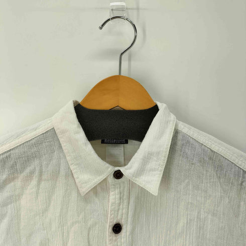 パタゴニア patagonia ORGANIC COTTON シアサッカーS/Sシャツ ワンポケット ボックス メンズ JPN:S