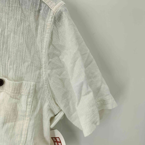 パタゴニア patagonia ORGANIC COTTON シアサッカーS/Sシャツ ワンポケット ボックス メンズ JPN:S