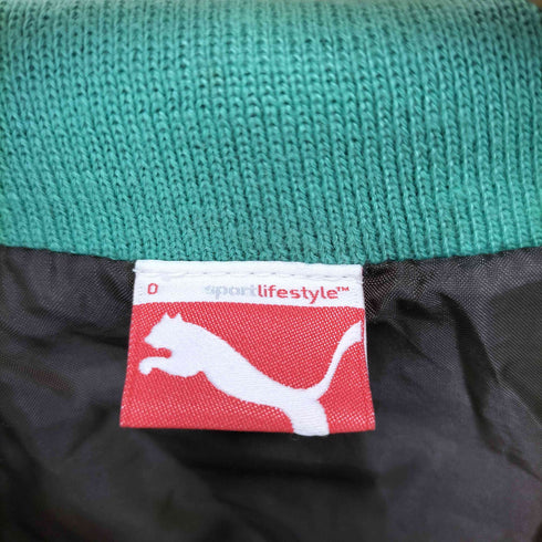 プーマ PUMA バイカラーハイネックキルティングジャケット メンズ 0
