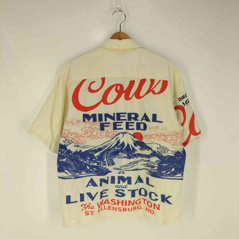 インヘリット INHERIT INDIA FAB OPEN シャツ インド綿 オープンカラー シャツ メンズ JPN:M