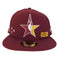ニューエラ NEW ERA 59FIFTY NBA All Star Game City Red Fitted Hat NBAオールスター ゲームシティ キャップ メンズ 7 1/2