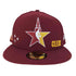 ニューエラ NEW ERA 59FIFTY NBA All Star Game City Red Fitted Hat NBAオールスター ゲームシティ キャップ メンズ 7 1/2