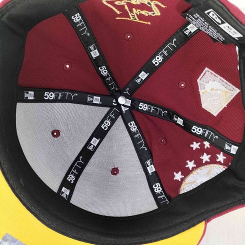 ニューエラ NEW ERA 59FIFTY NBA All Star Game City Red Fitted Hat NBAオールスター ゲームシティ キャップ メンズ 7 1/2
