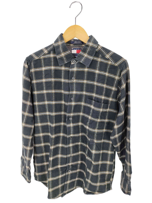 トミーヒルフィガー TOMMY HILFIGER 90s-00s チェック柄シャツ メンズ L