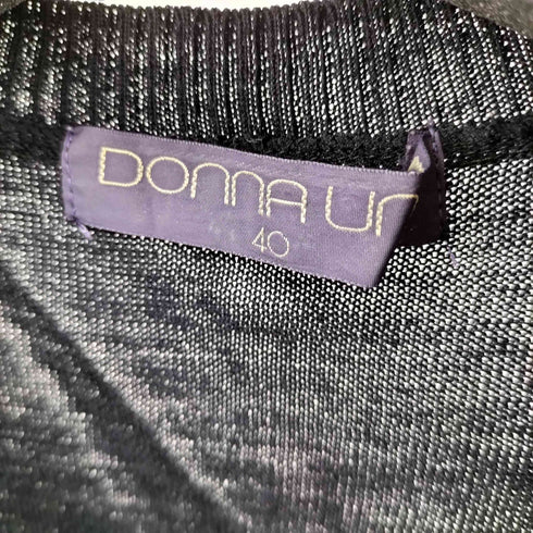 DONNA UNO ボーダー ニット レディース 40