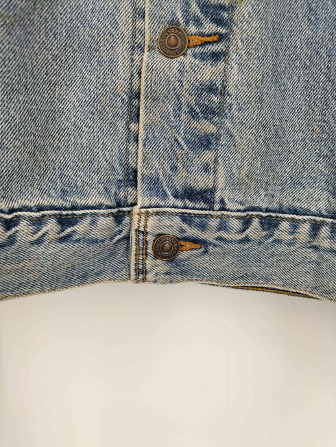 リーバイス Levis 90s 70507-0389 98年製 ワッペン付き デニムトラッカージャケット メンズ JPN:XL