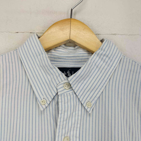 ラルフローレン RALPH LAUREN CUSTOM FIT ストライプボタンダウンL/S シャツ メンズ JPN:XL