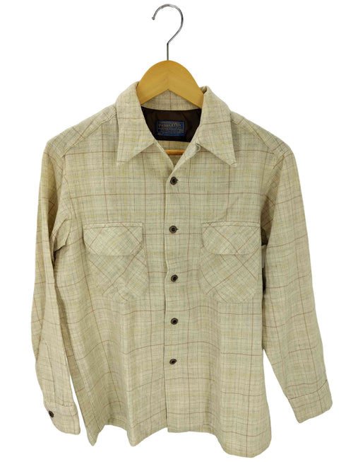 ペンドルトン PENDLETON 70s マルチカラーチェック 両フラップ ウールシャツ メンズ JPN:M