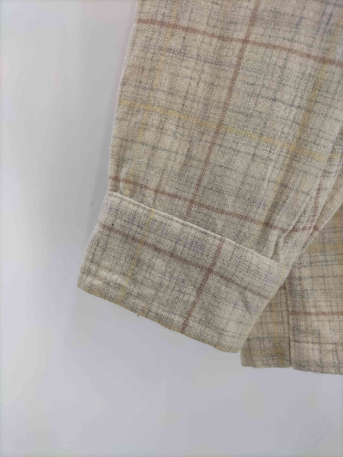 ペンドルトン PENDLETON 70s マルチカラーチェック 両フラップ ウールシャツ メンズ JPN:M