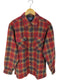 ペンドルトン PENDLETON 70s マルチカラーチェック 両フラップ ウールシャツ メンズ JPN:L