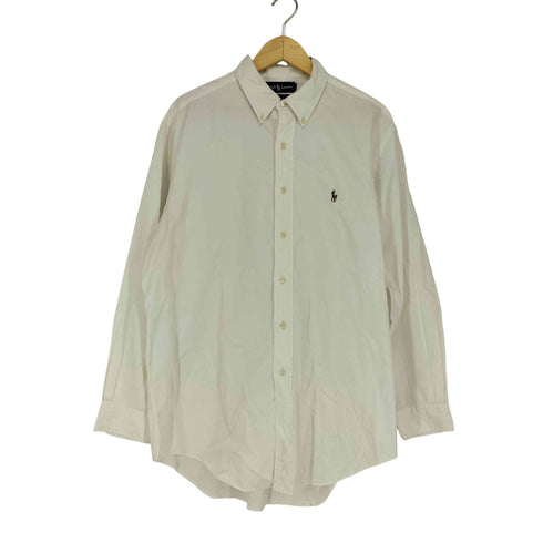 ラルフローレン RALPH LAUREN YARMOUTH ポニー刺繍ボタンダウンL/S シャツ メンズ 16 1/2-34