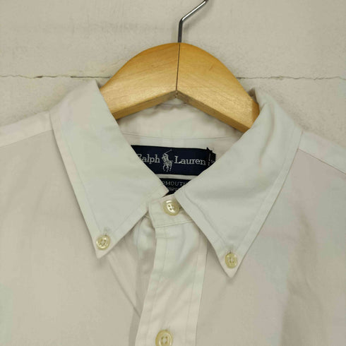 ラルフローレン RALPH LAUREN YARMOUTH ポニー刺繍ボタンダウンL/S シャツ メンズ 16 1/2-34
