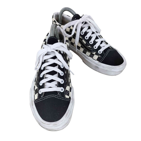 バンズ VANS チェッカーフラッグ オールドスクールスニーカー メンズ JPN:25