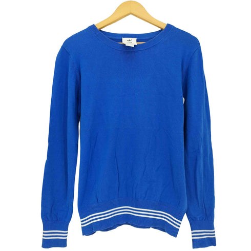 アディダスオリジナルス adidas Originals コットンクルーネック ニットカットソー レディース JPN:M