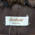 BONHEUR ジップアップファーブルゾン レディース FREE