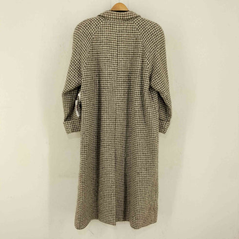 バーバリー BURBERRY WOOL ALPACA 千鳥格子 ダブルチェスターコート メンズ