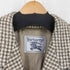 バーバリー BURBERRY WOOL ALPACA 千鳥格子 ダブルチェスターコート メンズ