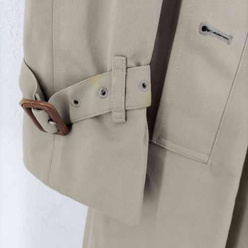 バーバリー BURBERRY イングランド製 裏地ノバチェック トレンチコート レディース